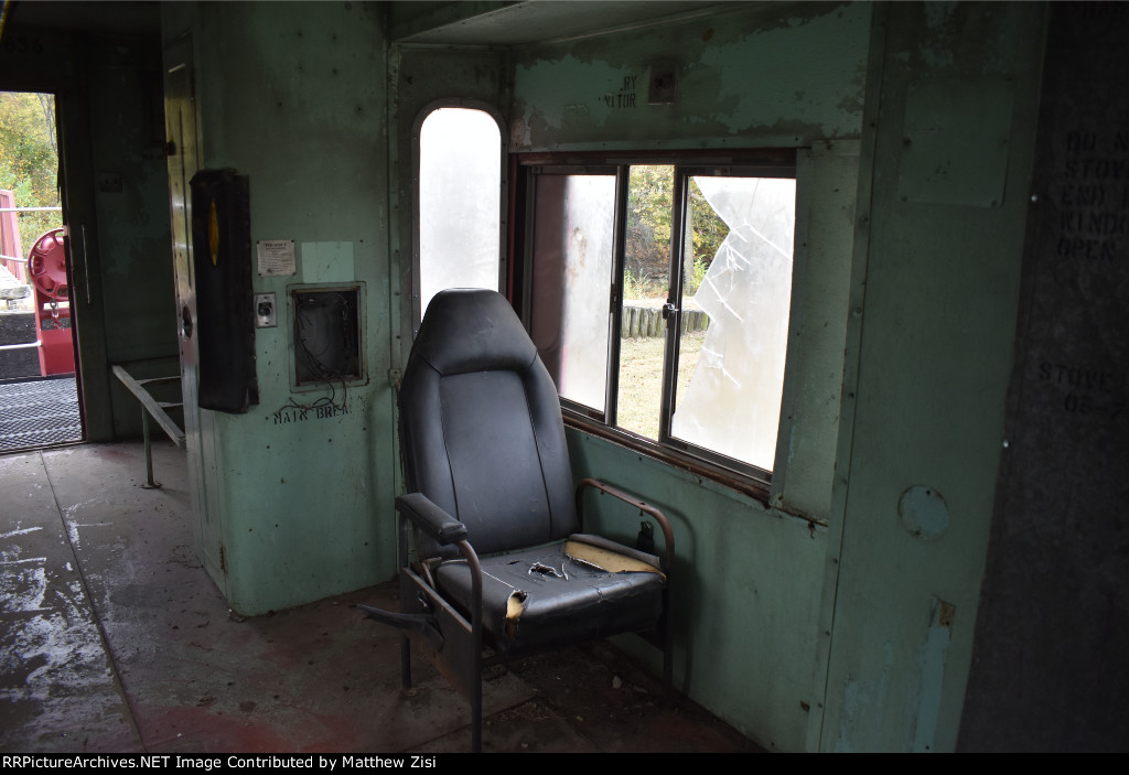 Interior of Caboose